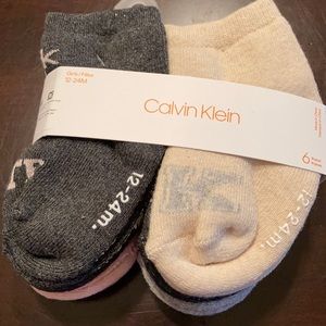 Calvin Klein girls socks size 12-24months